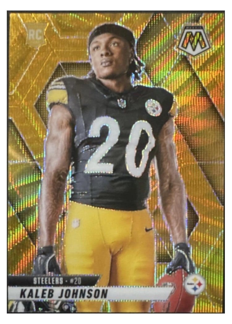 2025 Panini Mosaic Base Set Kaleb Johnson #289 card