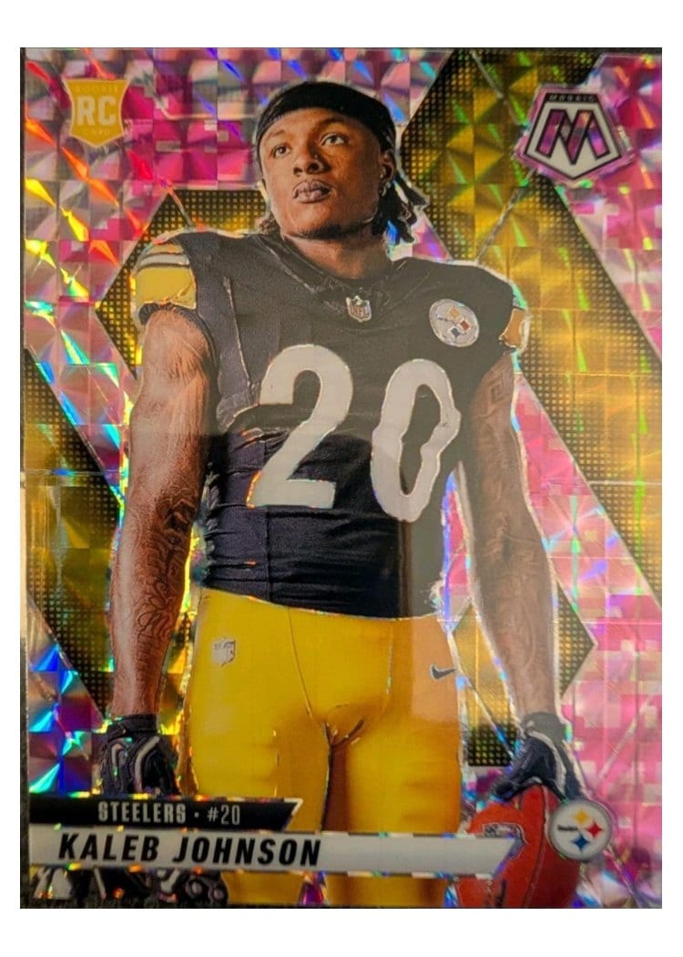 2025 Panini Mosaic Base Set Kaleb Johnson #289 card