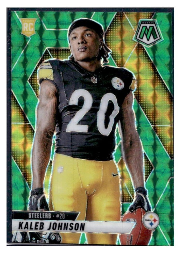2025 Panini Mosaic Base Set Kaleb Johnson #289 card