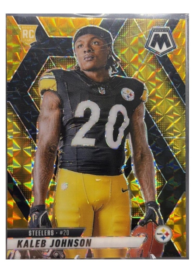 2025 Panini Mosaic Base Set Kaleb Johnson #289 card