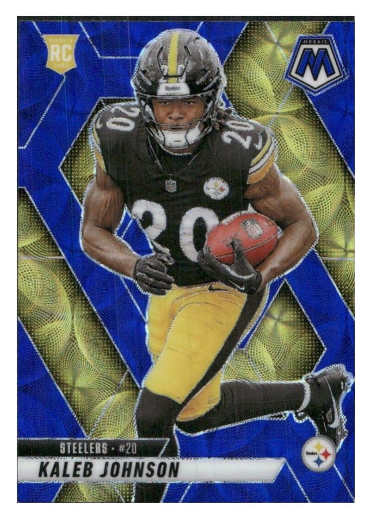 2025 Panini Mosaic Base Set Kaleb Johnson #315 card
