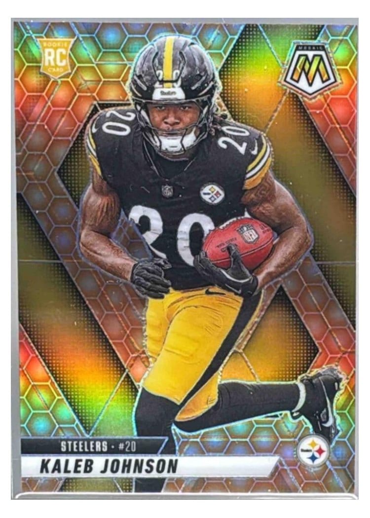 2025 Panini Mosaic Base Set Kaleb Johnson #315 card