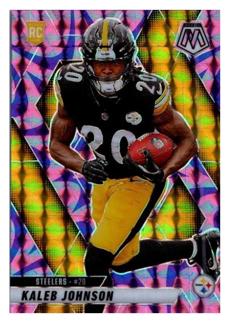 2025 Panini Mosaic Base Set Kaleb Johnson #315 card