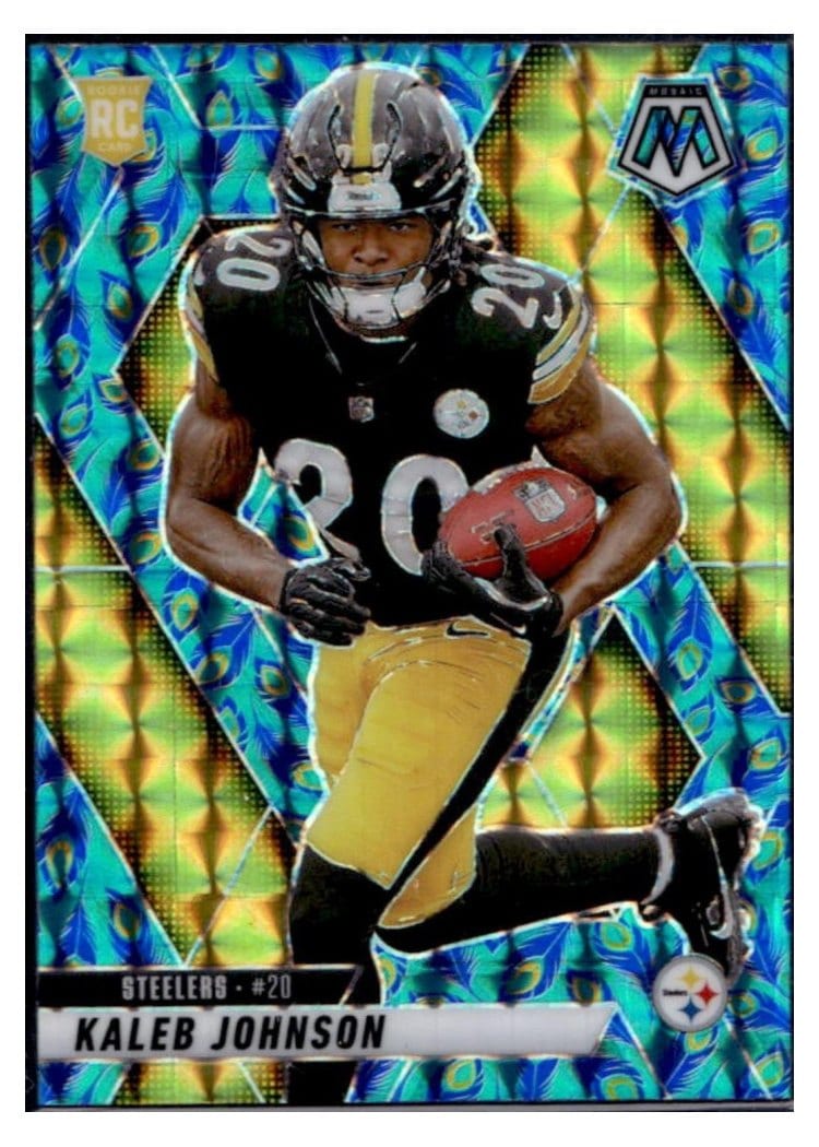 2025 Panini Mosaic Base Set Kaleb Johnson #315 card