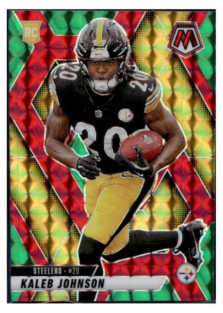 2025 Panini Mosaic Base Set Kaleb Johnson #315 card