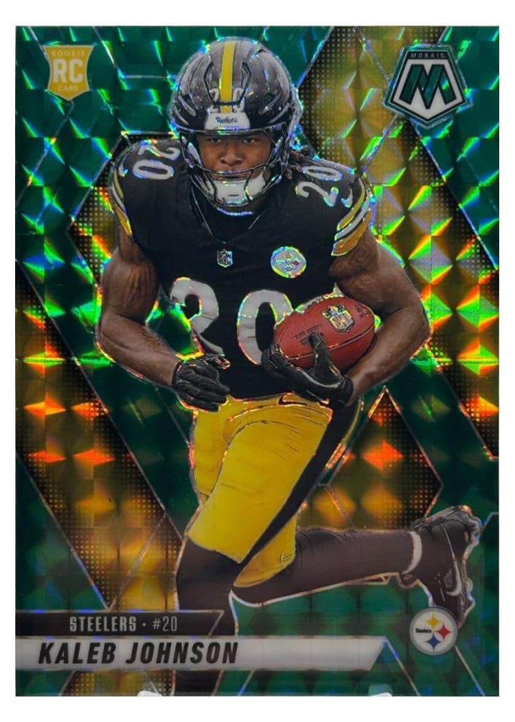 2025 Panini Mosaic Base Set Kaleb Johnson #315 card