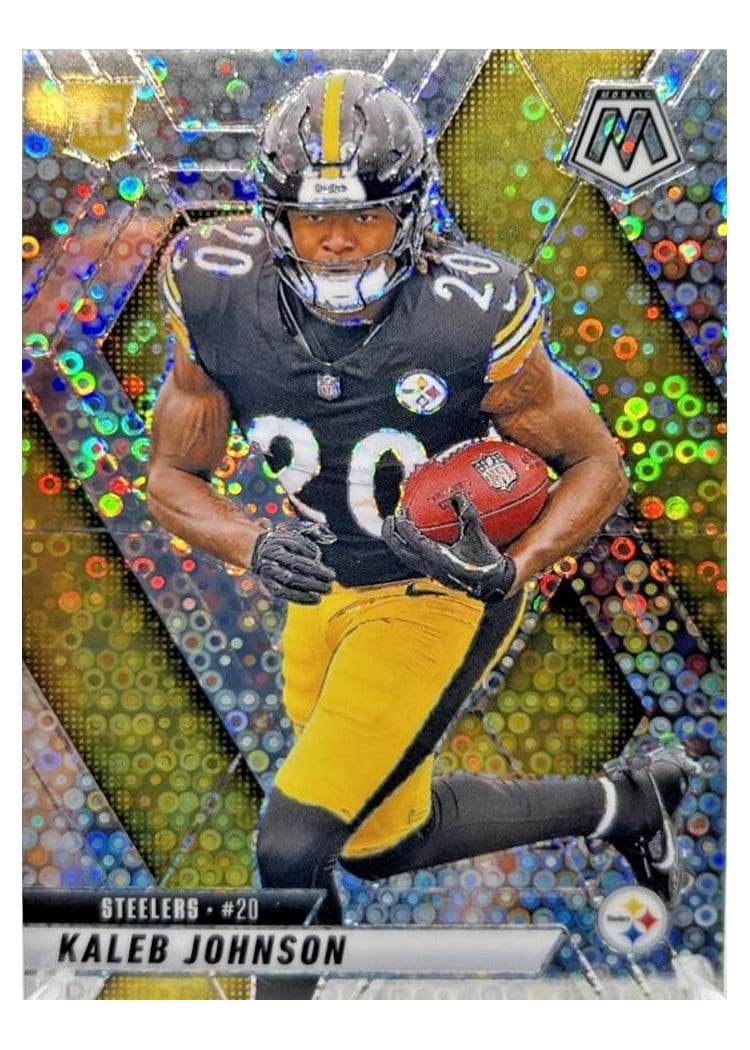 2025 Panini Mosaic Base Set Kaleb Johnson #315 card
