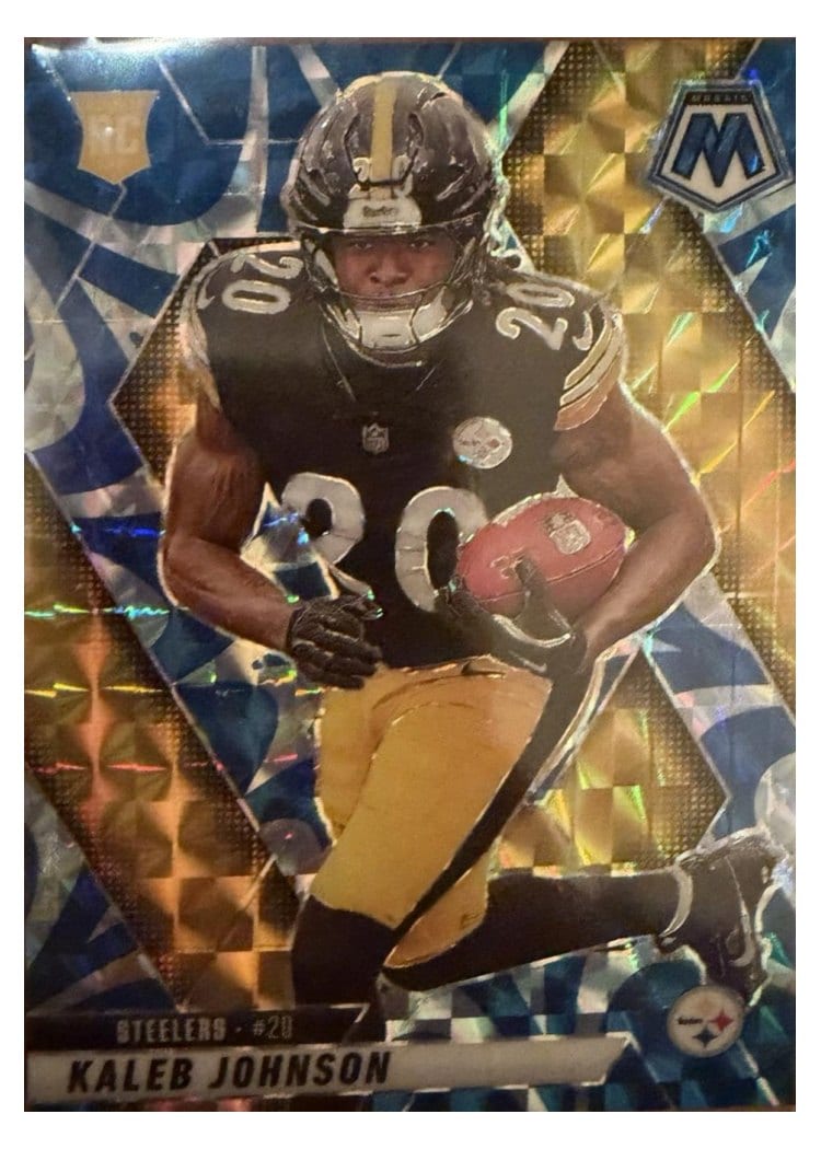 2025 Panini Mosaic Base Set Kaleb Johnson #315 card