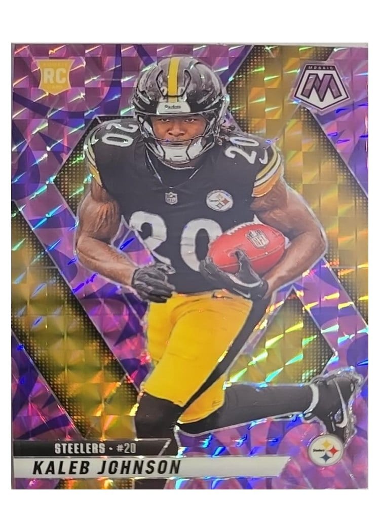 2025 Panini Mosaic Base Set Kaleb Johnson #315 card