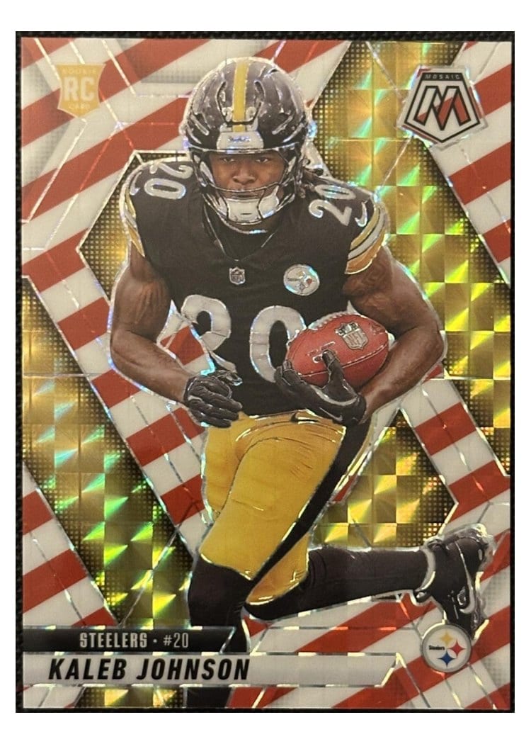 2025 Panini Mosaic Base Set Kaleb Johnson #315 card