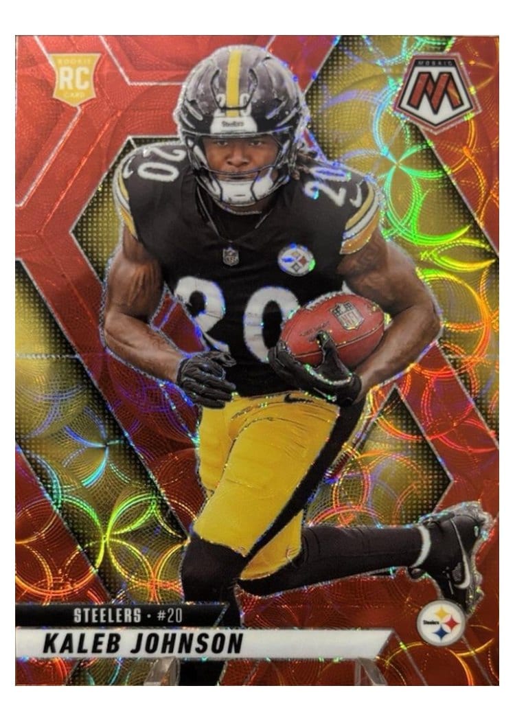 2025 Panini Mosaic Base Set Kaleb Johnson #315 card