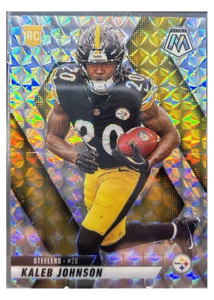 2025 Panini Mosaic Base Set Kaleb Johnson #315 card