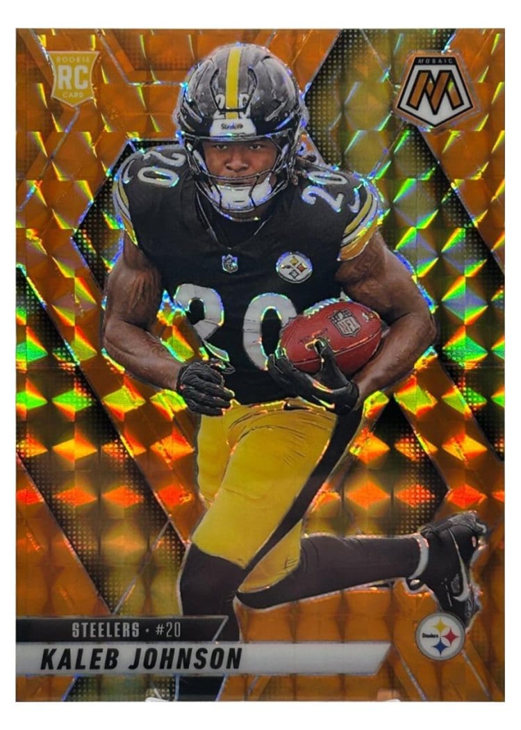2025 Panini Mosaic Base Set Kaleb Johnson #315 card