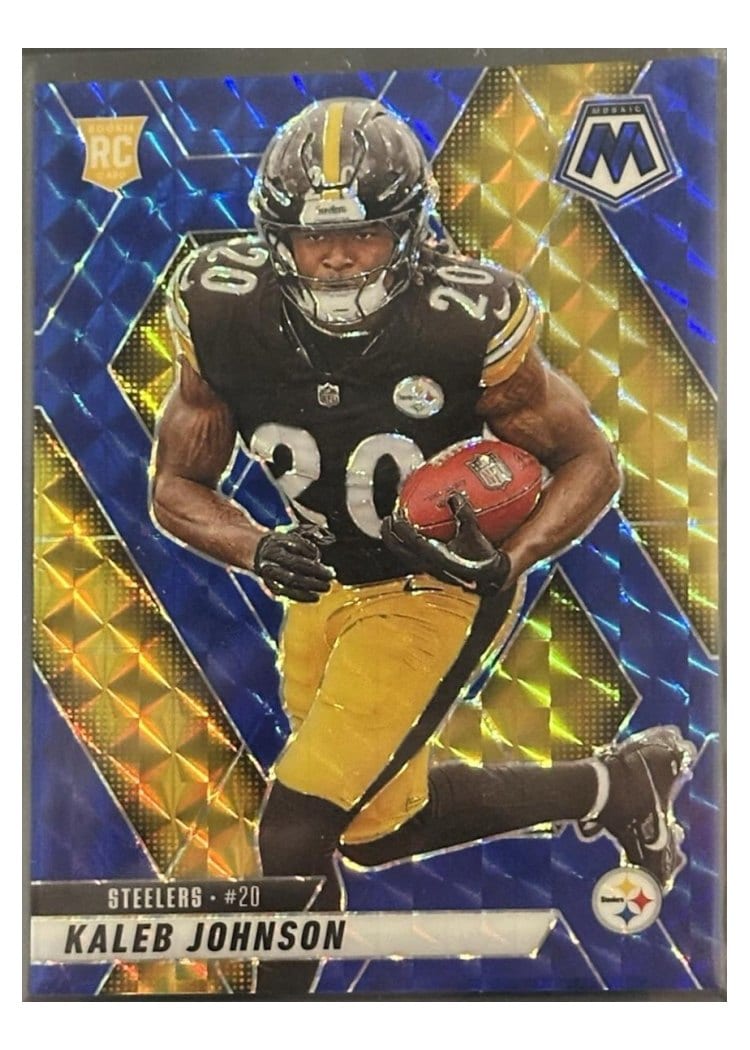 2025 Panini Mosaic Base Set Kaleb Johnson #315 card