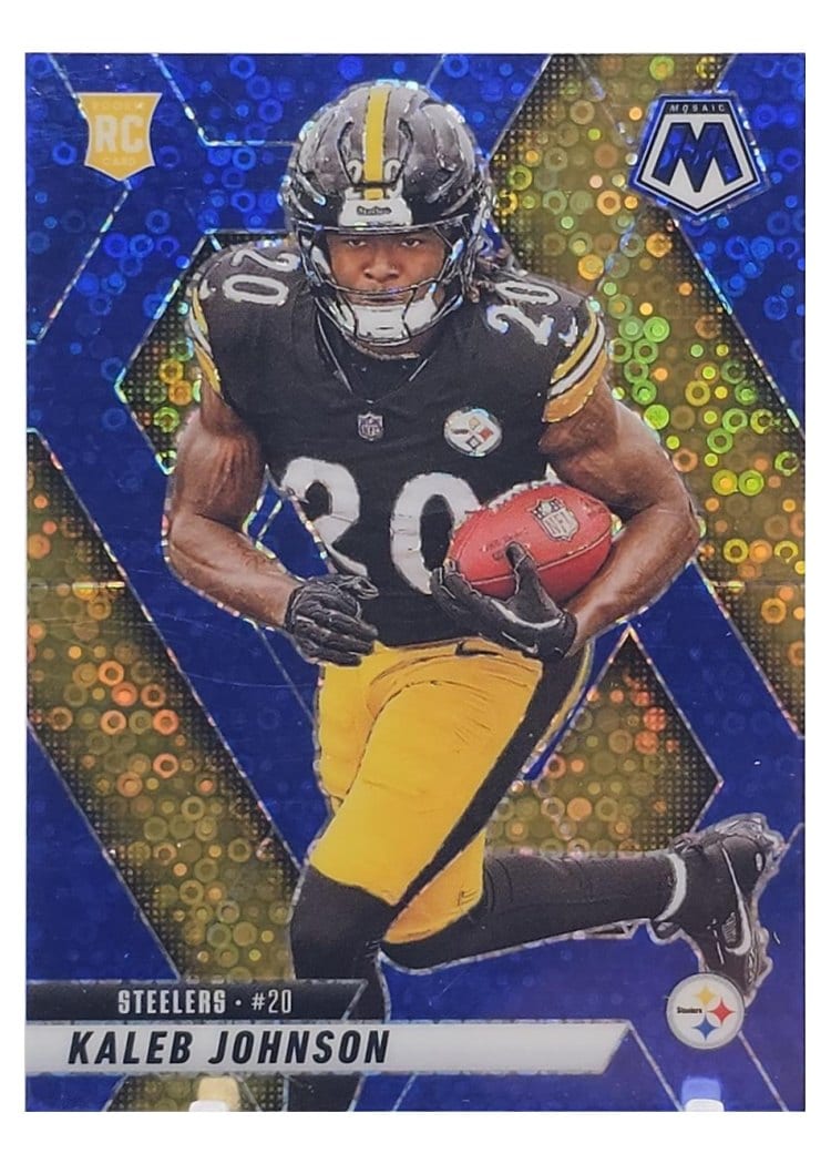 2025 Panini Mosaic Base Set Kaleb Johnson #315 card