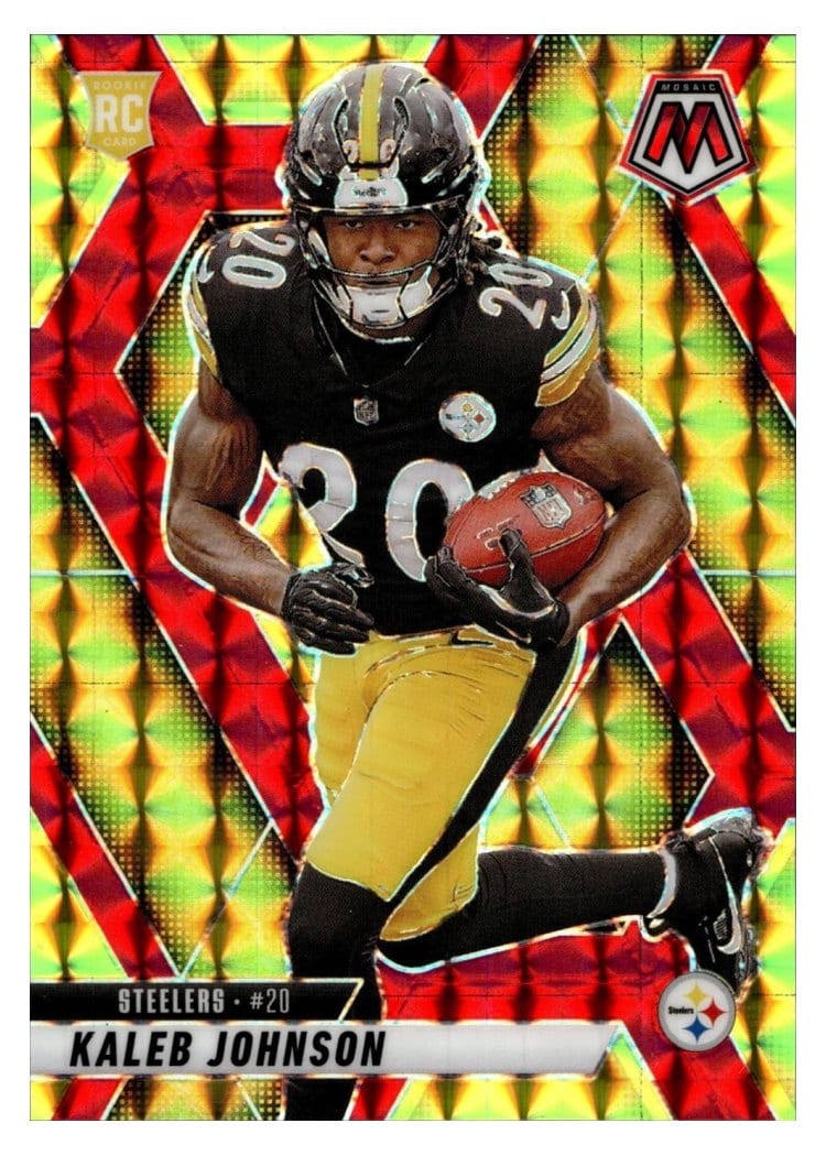 2025 Panini Mosaic Base Set Kaleb Johnson #315 card