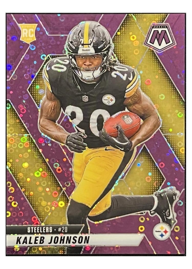 2025 Panini Mosaic Base Set Kaleb Johnson #315 card