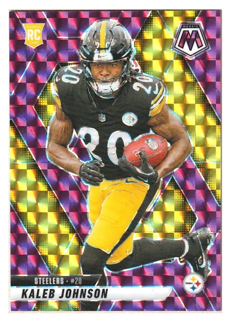 2025 Panini Mosaic Base Set Kaleb Johnson #315 card