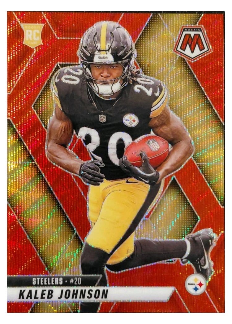 2025 Panini Mosaic Base Set Kaleb Johnson #315 card