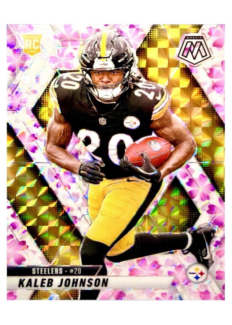 2025 Panini Mosaic Base Set Kaleb Johnson #315 card