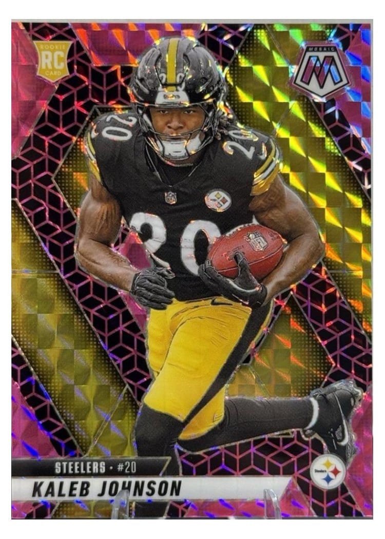 2025 Panini Mosaic Base Set Kaleb Johnson #315 card