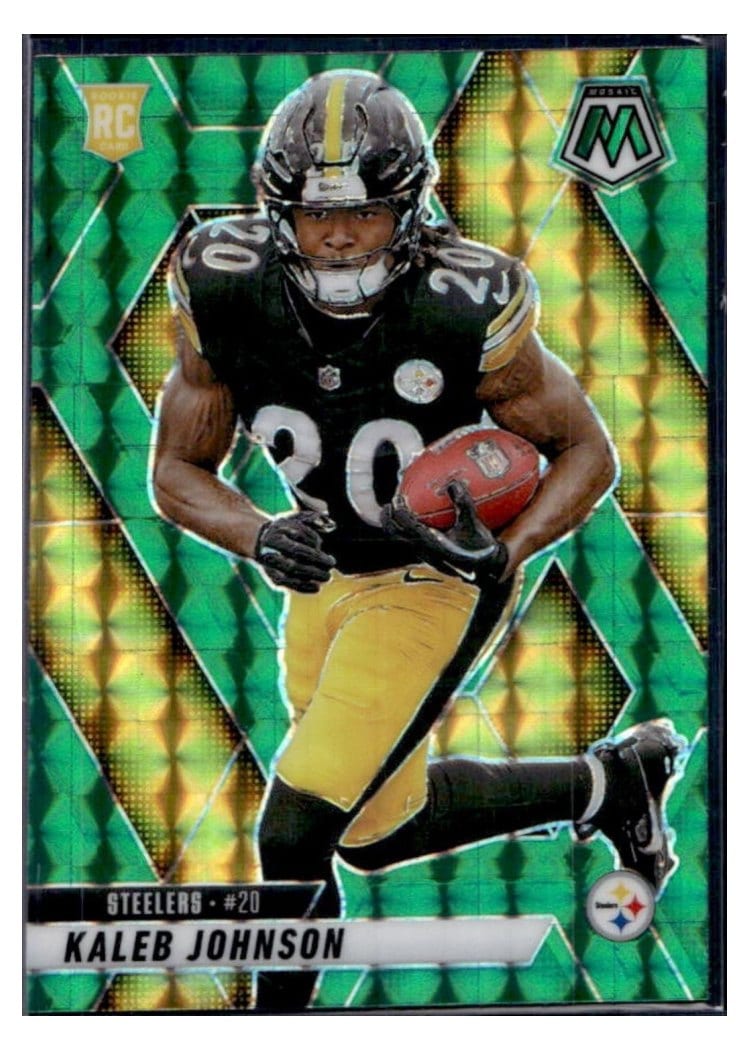 2025 Panini Mosaic Base Set Kaleb Johnson #315 card