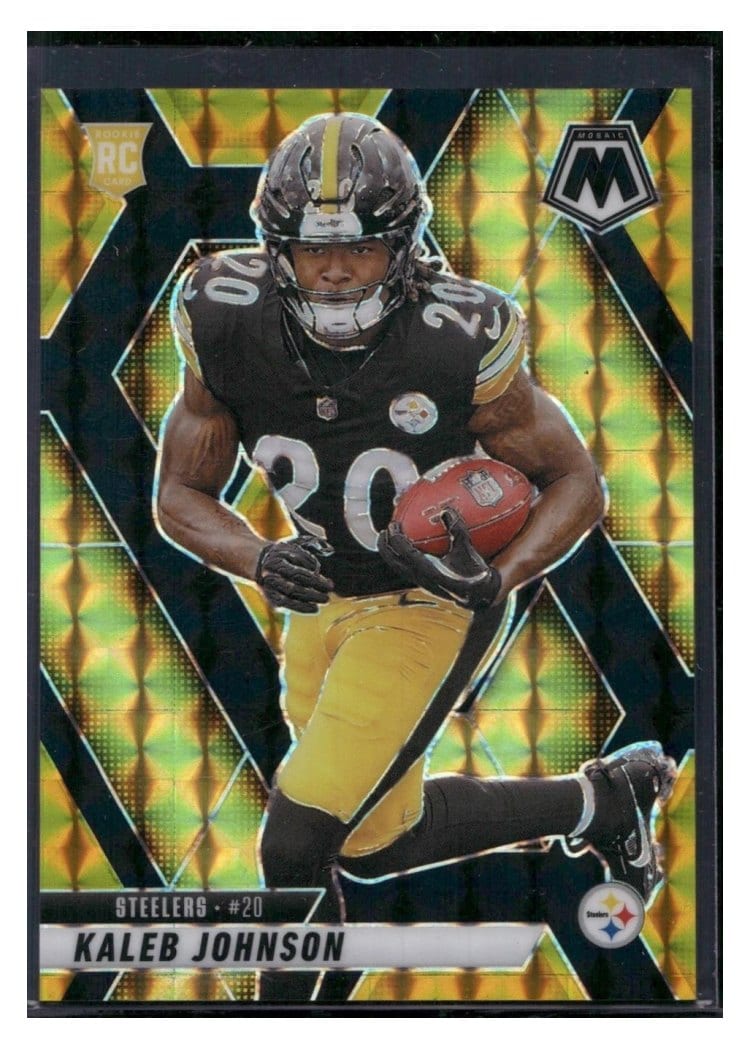 2025 Panini Mosaic Base Set Kaleb Johnson #315 card