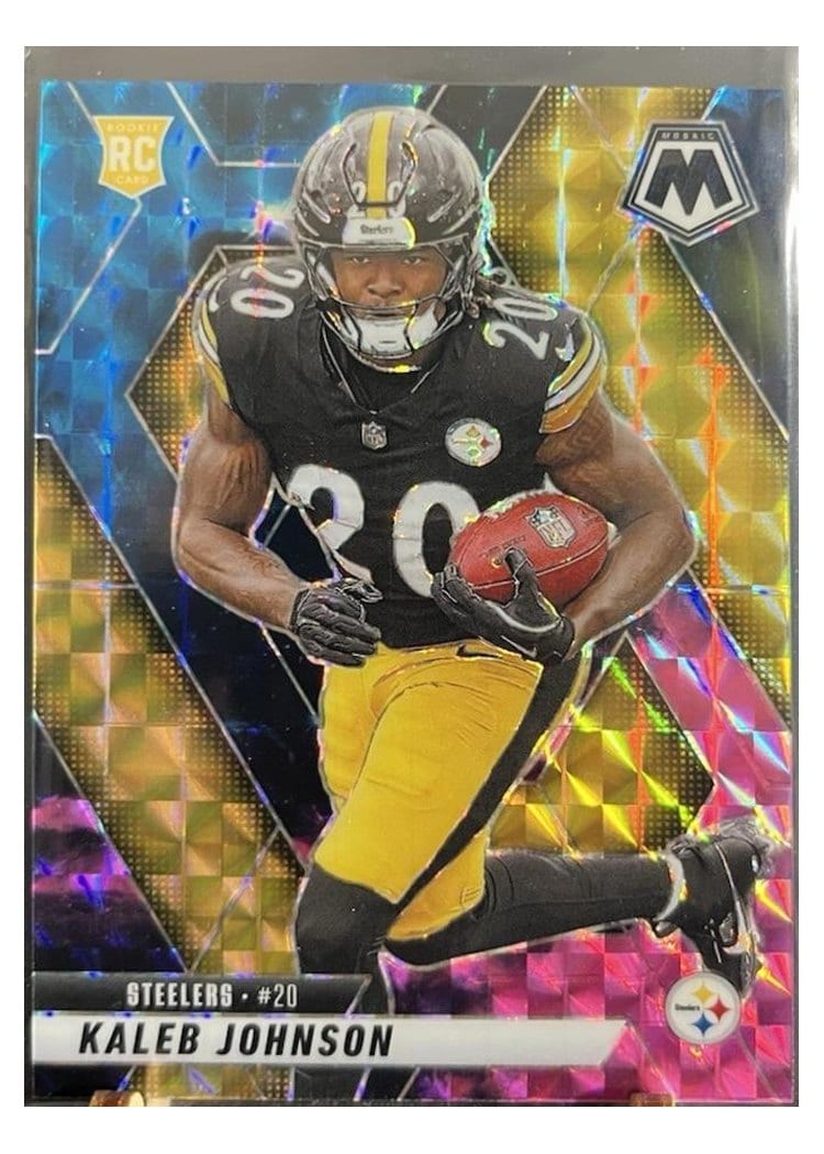2025 Panini Mosaic Base Set Kaleb Johnson #315 card
