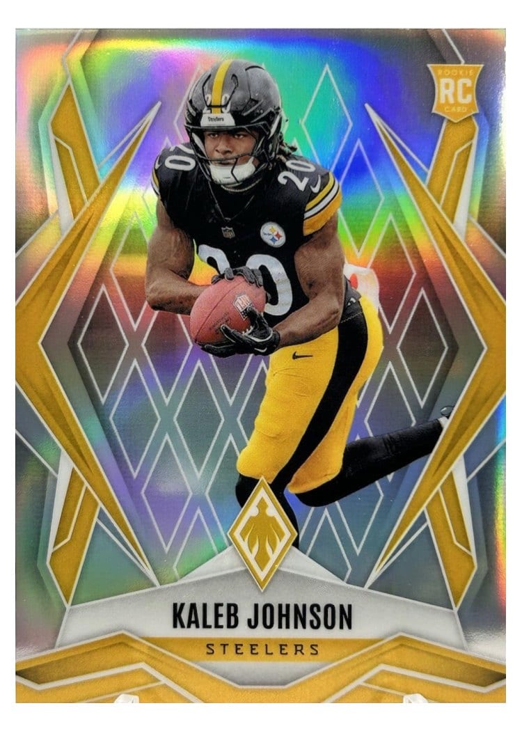 2025 Panini Phoenix Base Set Kaleb Johnson Silver #182 card