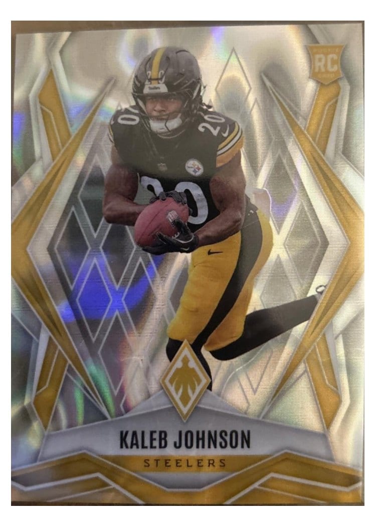2025 Panini Phoenix Base Set Kaleb Johnson #182 card