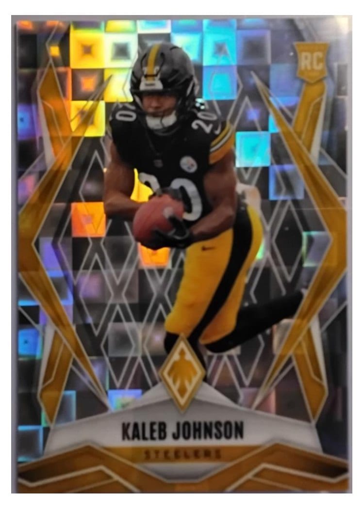 2025 Panini Phoenix Base Set Kaleb Johnson #182 card