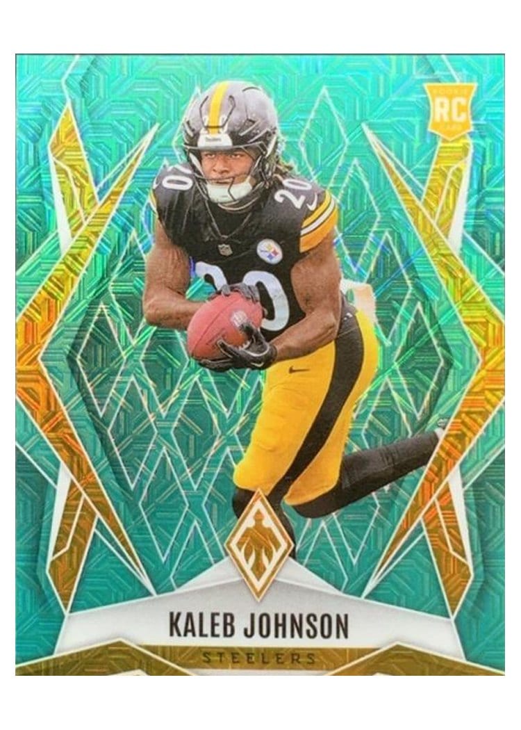 2025 Panini Phoenix Base Set Kaleb Johnson #182 card