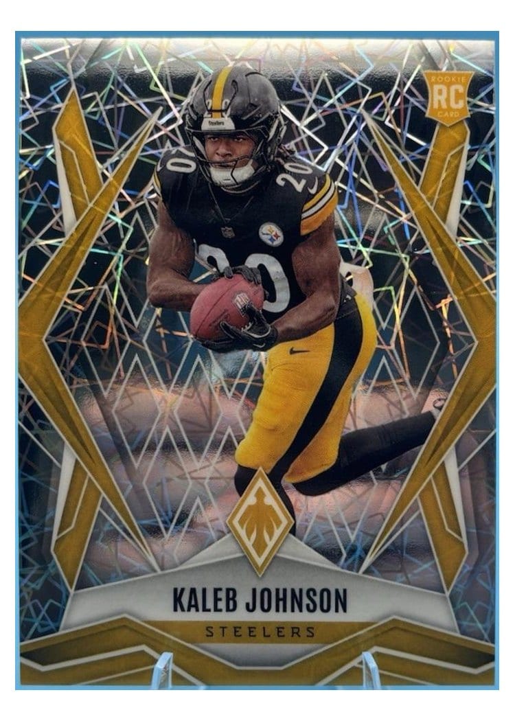 2025 Panini Phoenix Base Set Kaleb Johnson #182 card