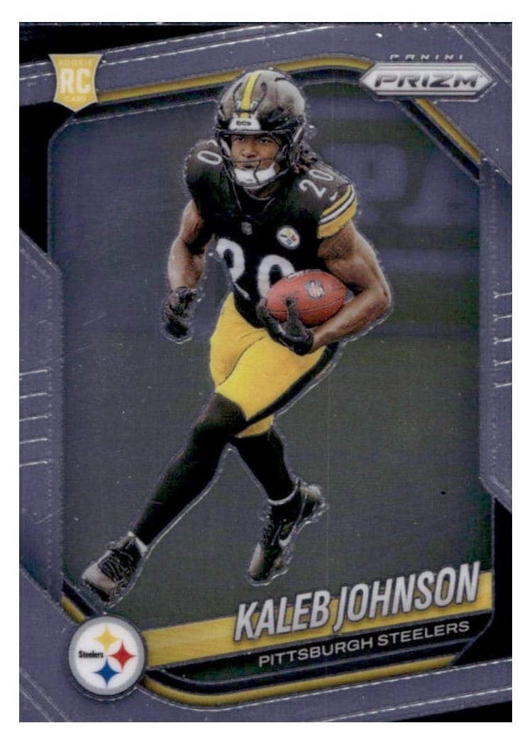 2025 Panini Prizm Base Set Kaleb Johnson #375 card