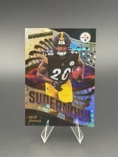 2025 Panini Revolution Supernova Kaleb Johnson #14 card
