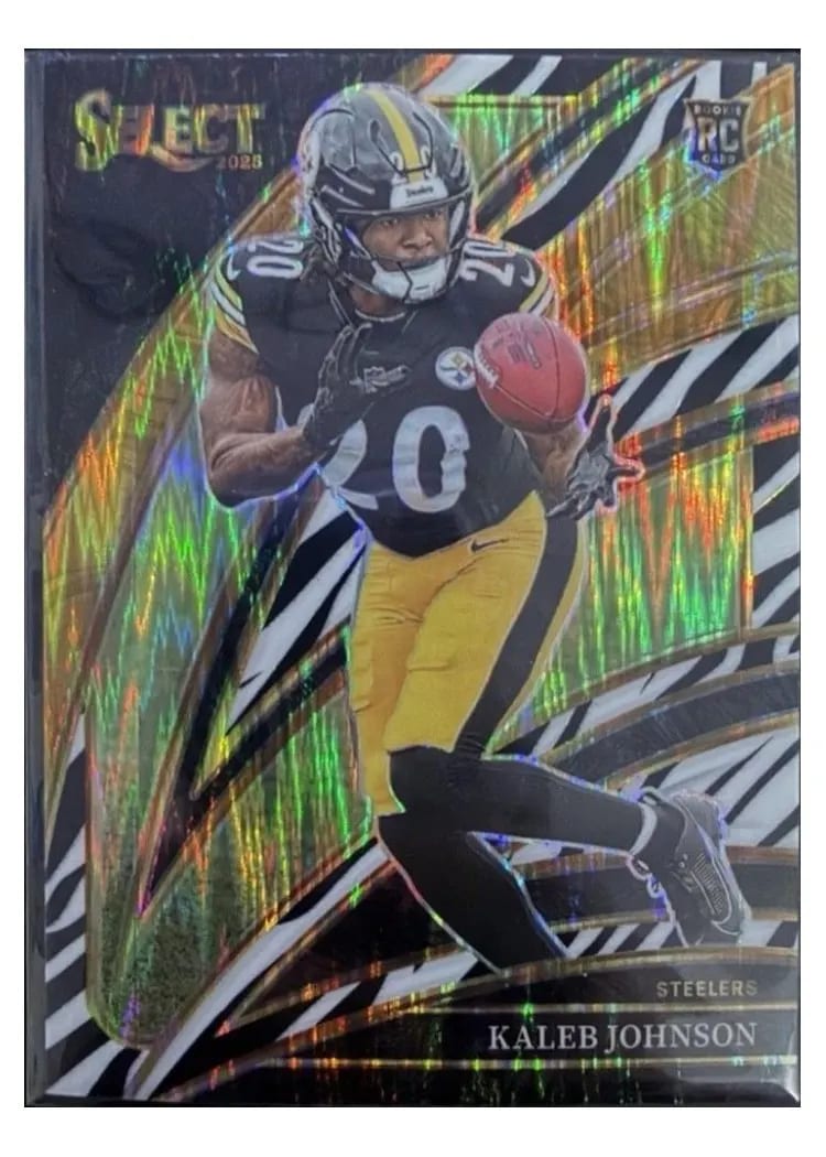2025 Panini Select Base Set Kaleb Johnson #252 card