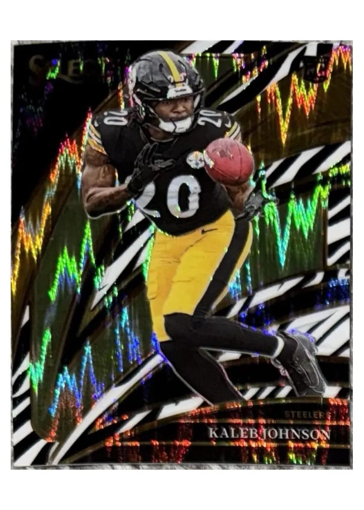 2025 Panini Select Base Set Kaleb Johnson #252 card