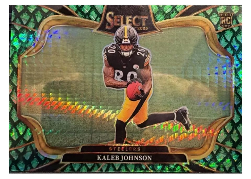 2025 Panini Select Base Set Kaleb Johnson #52 card