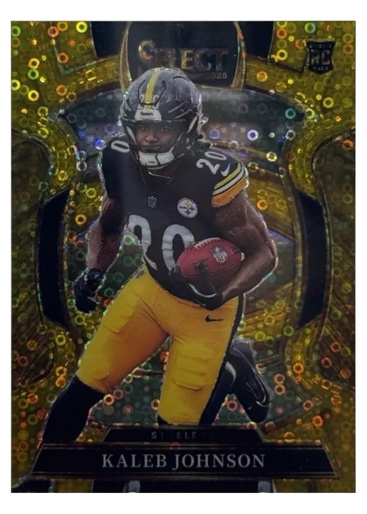2025 Panini Select Base Set Kaleb Johnson #52 card