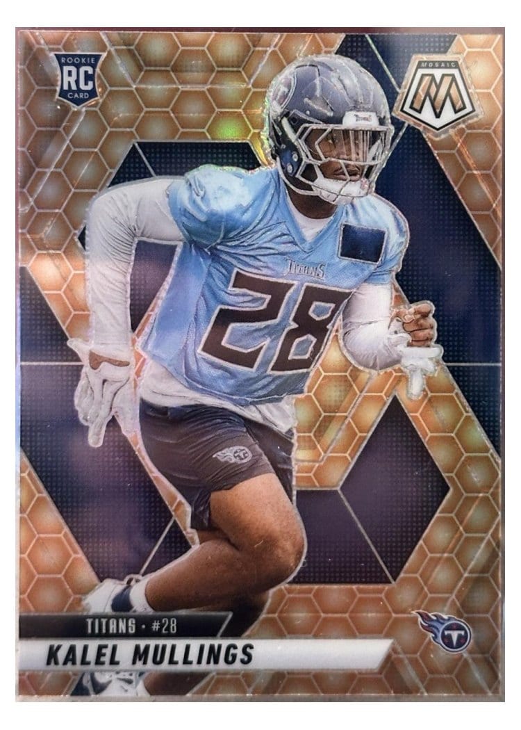 2025 Panini Mosaic Base Set Kalel Mullings #390 card