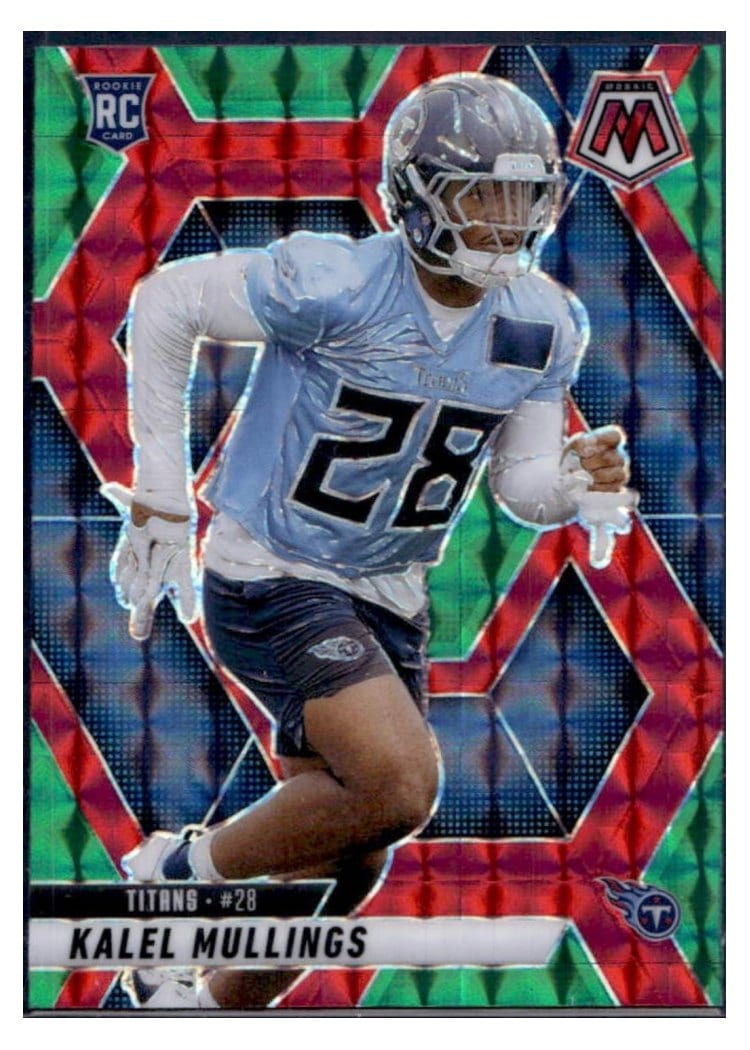 2025 Panini Mosaic Base Set Kalel Mullings #390 card