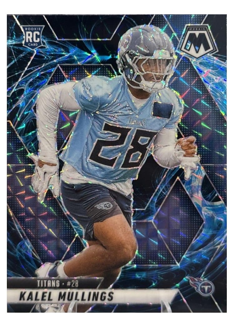 2025 Panini Mosaic Base Set Kalel Mullings #390 card