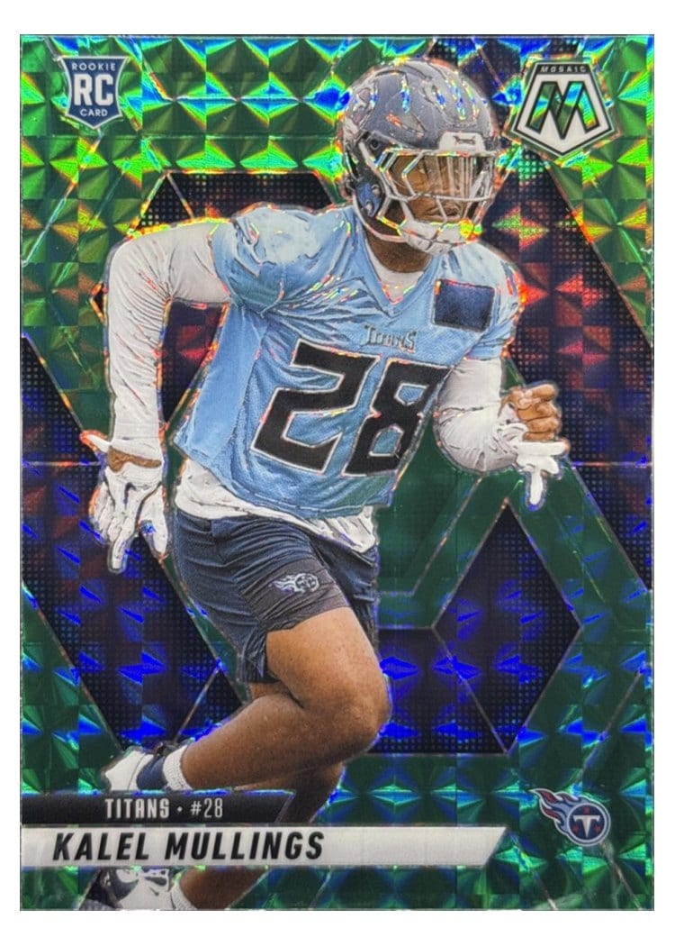 2025 Panini Mosaic Base Set Kalel Mullings #390 card