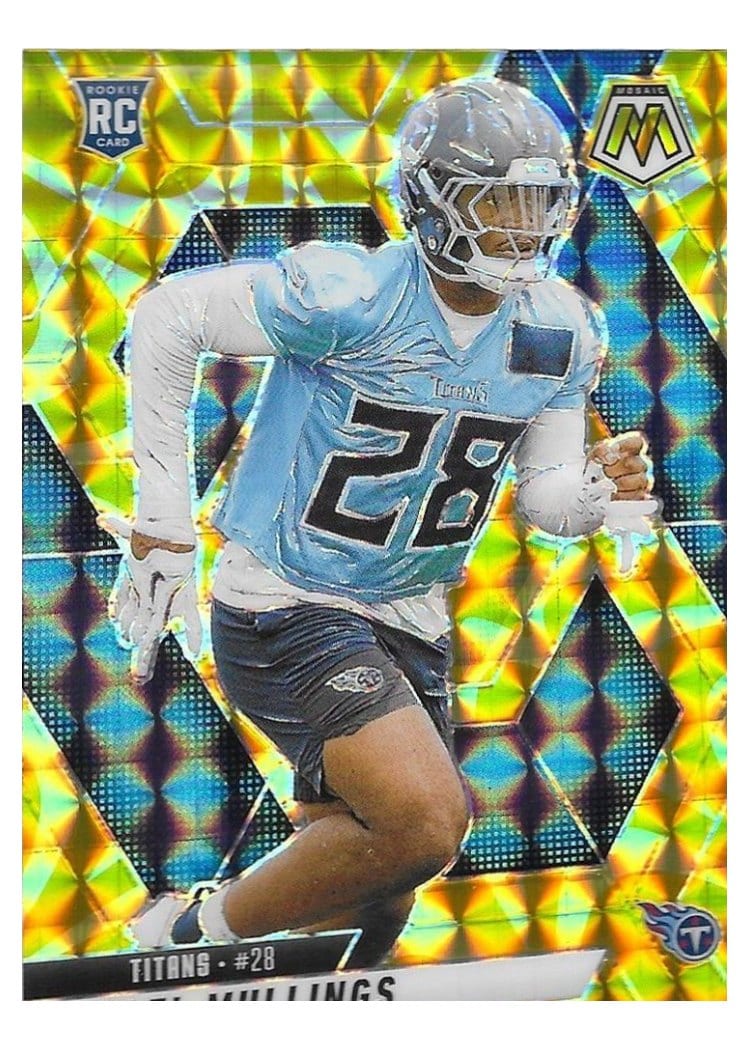 2025 Panini Mosaic Base Set Kalel Mullings #390 card