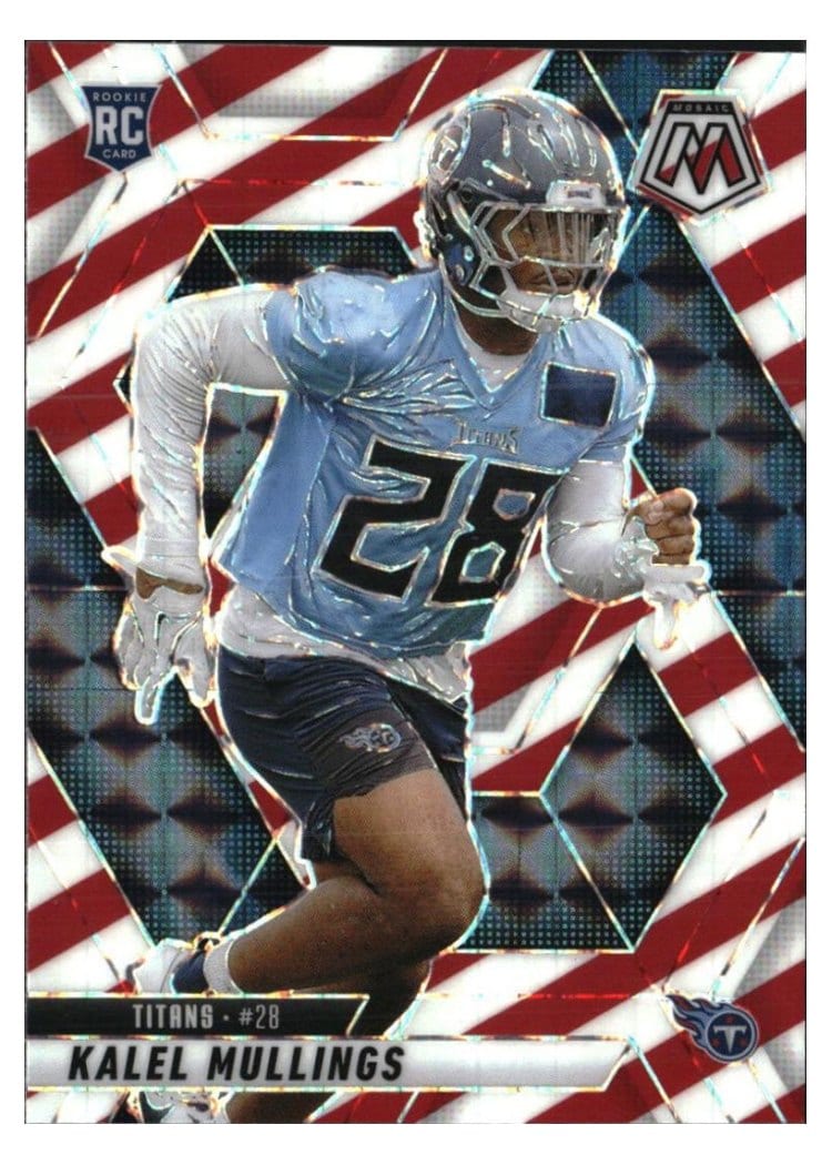 2025 Panini Mosaic Base Set Kalel Mullings #390 card