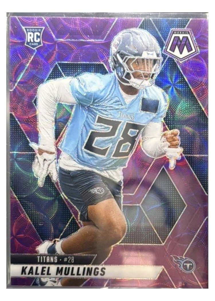 2025 Panini Mosaic Base Set Kalel Mullings #390 card