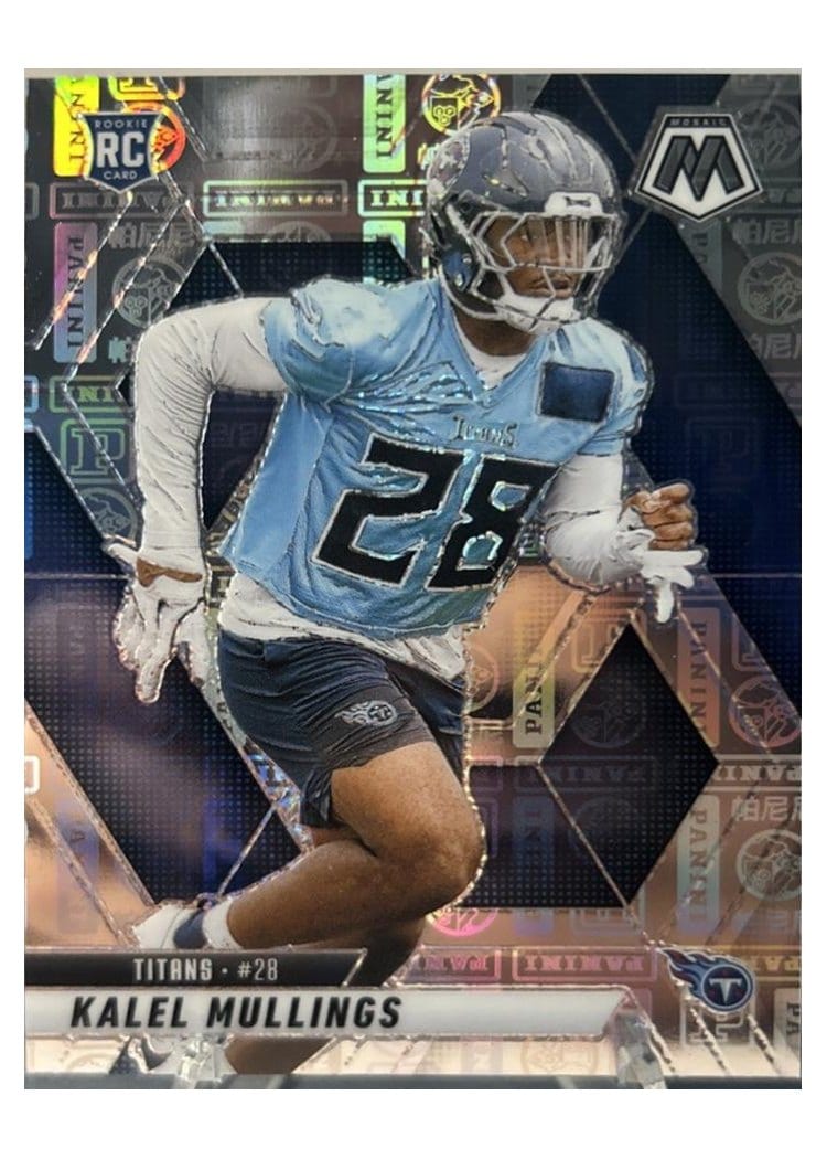 2025 Panini Mosaic Base Set Kalel Mullings #390 card