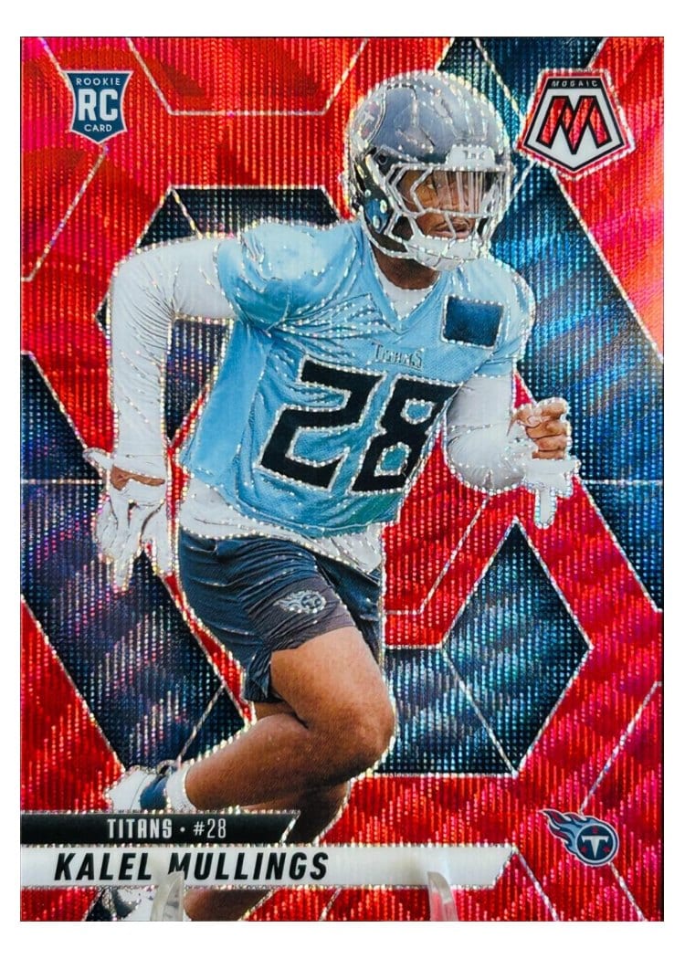 2025 Panini Mosaic Base Set Kalel Mullings #390 card