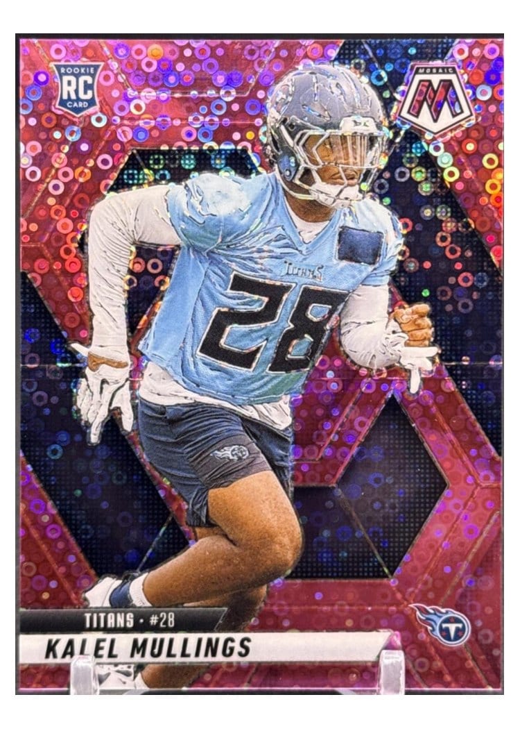 2025 Panini Mosaic Base Set Kalel Mullings #390 card