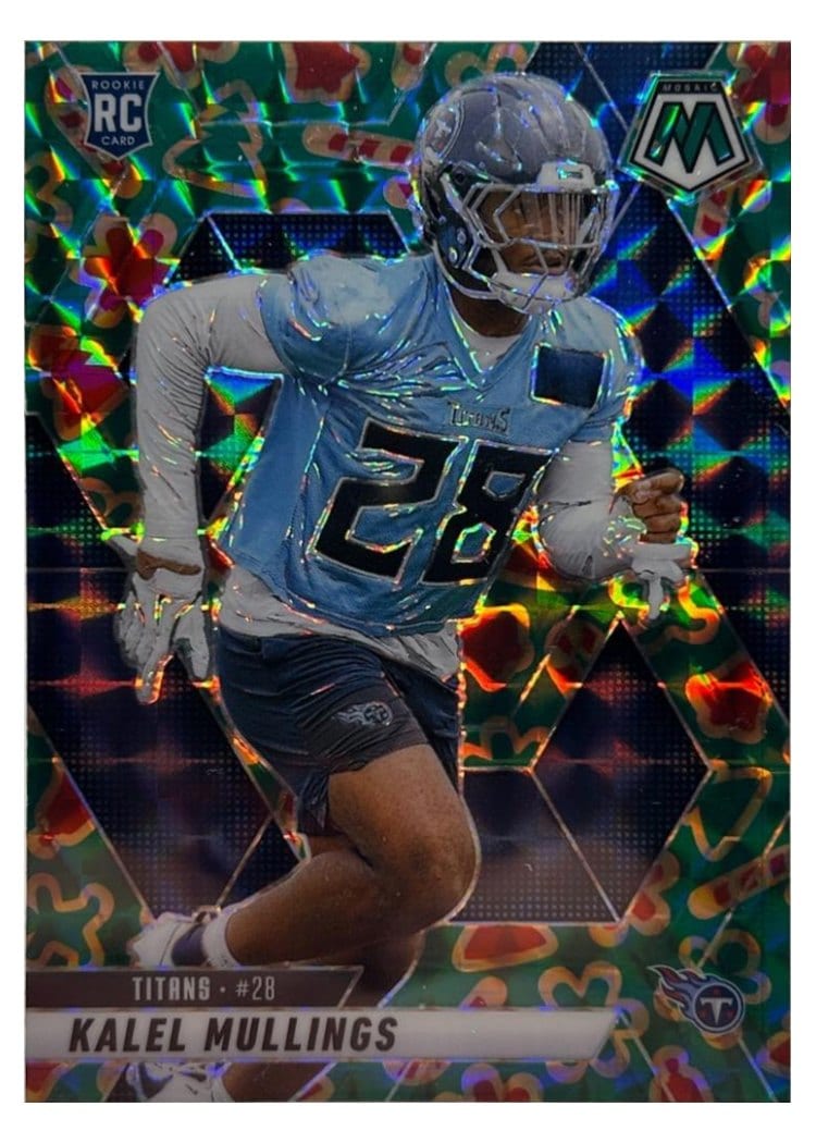 2025 Panini Mosaic Base Set Kalel Mullings #390 card